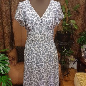 Ann Taylor Loft Floral Dress, Sz 14